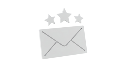 Isolated Email with Stars
