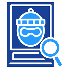 Wanted Icon Single Vector Collection 