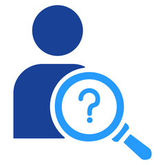 Suspect Icon Single Vector Collection 
