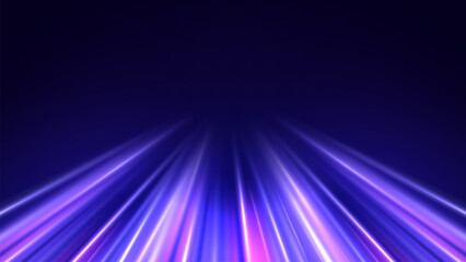 illustration of spreading lines shiny effects for ecommerce signs retail shopping. Motion light effect for banners. Curved light trail stretched upward. Fast speed car.  © King Designz