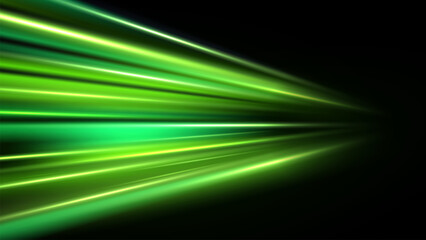 illustration of spreading lines shiny effects for ecommerce signs retail shopping. Motion light effect for banners. Curved light trail stretched upward. Fast speed car. 