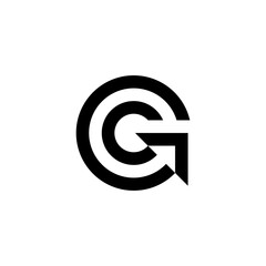 Fototapeta premium letter G logo