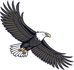 Fototapeta premium eagle vector design eps file