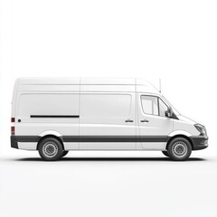White cargo van for sale sprinter van delivery vehicle commercial van transport van rental moving van