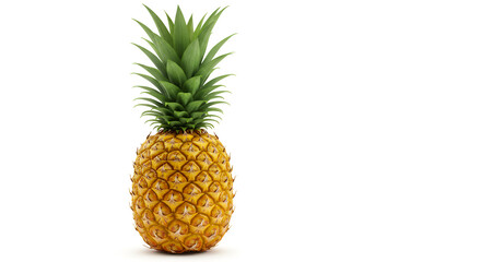 Fototapeta premium pineapple isolated on white background