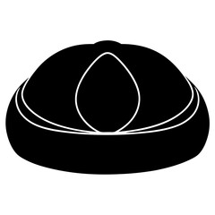 Meditation Cushion Flat Illustration for Comfort and Mindful Practice