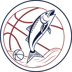 Naklejka premium Logo icon 