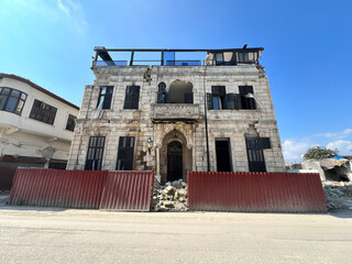 Damaged buildings in Hatay after 6 February 2023 Earthquakes, Turkiye
