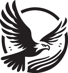 Eagle logo vector