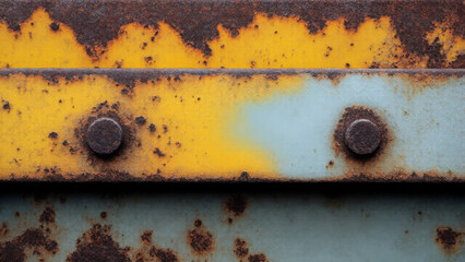 old rusty metal plate