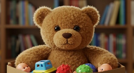 Teddy Bear's Toy Box