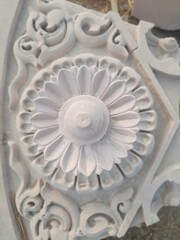 detail of a marble , sclupture , art