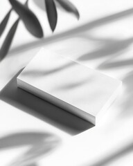 A trendy contact card with a sleek, simplified template for corporate branding.