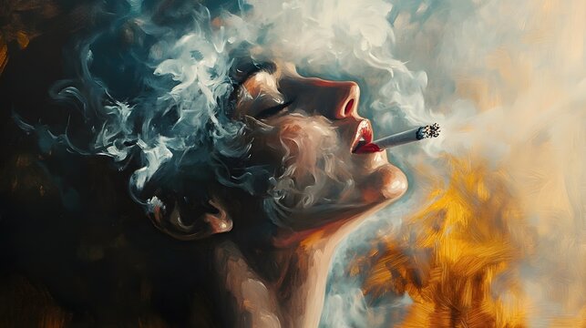 Woman Smoking