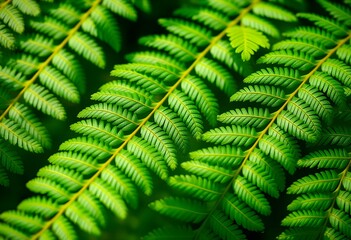 Close-up of fern leaves