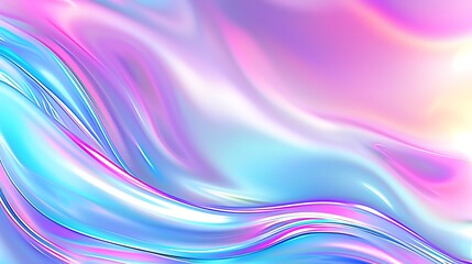 Fototapeta premium Abstract artwork depicting colorful flowing fluid motion patterns