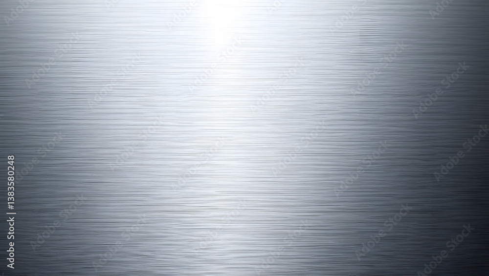 Poster a close-up of a brushed metal background featuring a subtle gradient and linear texture.