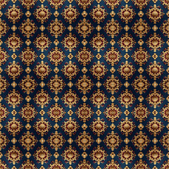 Baroque pattern for textile design