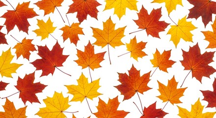 Obraz premium Autumn's Ember Dance AI Generated