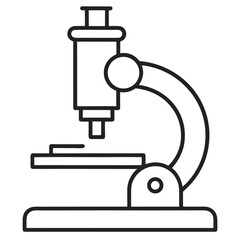 illustration of microscope
