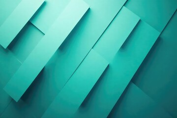 Naklejka premium Abstract geometric pattern, teal & grey tones, abstract wallpaper, room