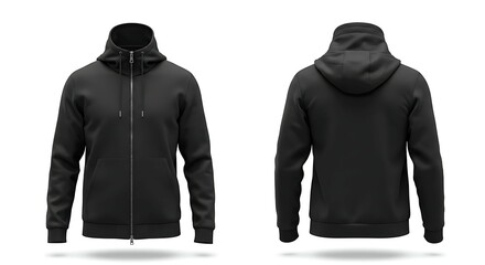 Photos of Mockup Product for Men Clothings in Black. For Design illustration.