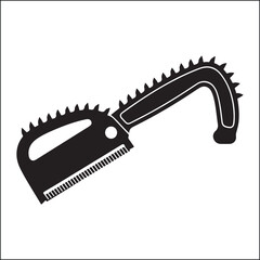 saw blade vector silhouette