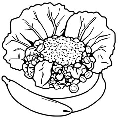 Colorful Vegetable Medley With Cauliflower and Greens