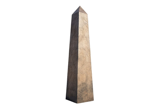 Ancient stone obelisk standing tall against a bright background, reflecting centuries of history