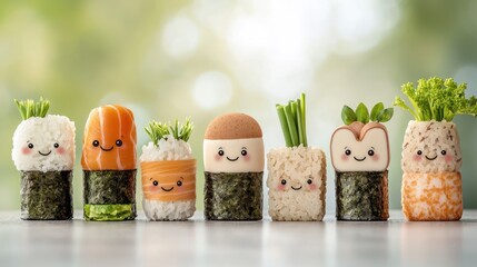 Cute sushi creations