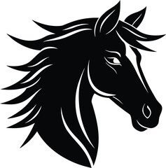 horse head silhouette