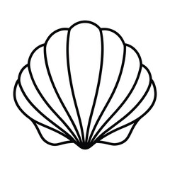 seashell vector illustration