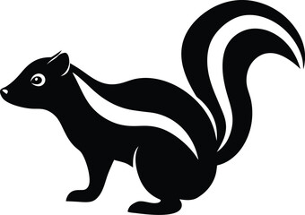 vector illustration of a squirrel