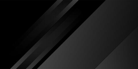 minimalist banner black geometric abstract background