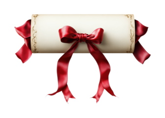 Certificate presentation event university hall document isolated on transparent background, png