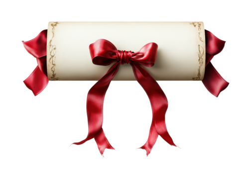 Certificate presentation event university hall document isolated on transparent background, png