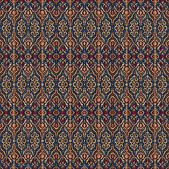 Baroque pattern for textile design