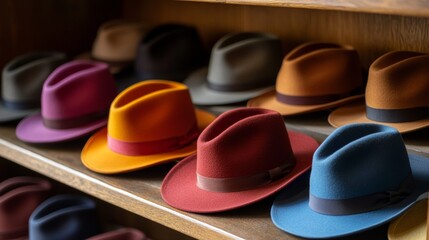 A shop that makes custom hats for every personality type.