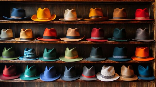 A shop that makes custom hats for every personality type.