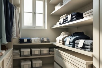 Organized Linen Closet Neat Storage Solutions for Towels, Clothes, and Bedding