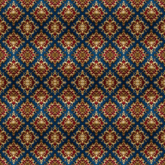 Baroque pattern for textile design