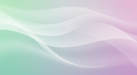 Fototapeta premium Abstract background with flowing waves in pastel colors gradient style