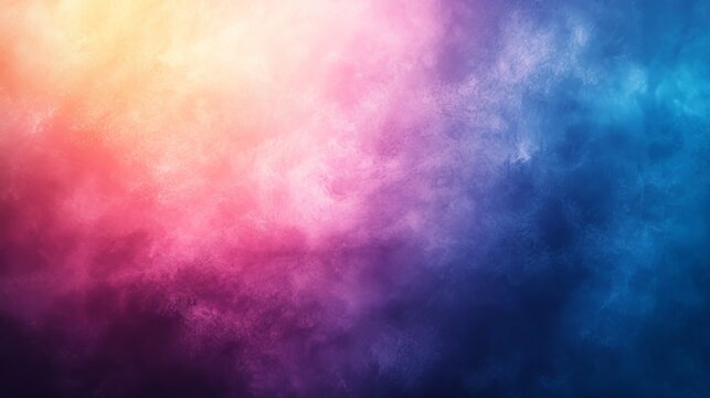 Vibrant Color Cloud Abstract Background