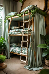 Eco-Friendly Mushroom Loft Beds: A Diverse, Nature-Driven, and Biodegradable Choice for Children&rsquo;s Rooms