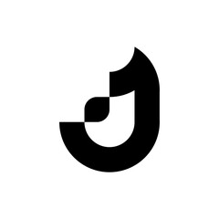 letter J logo
