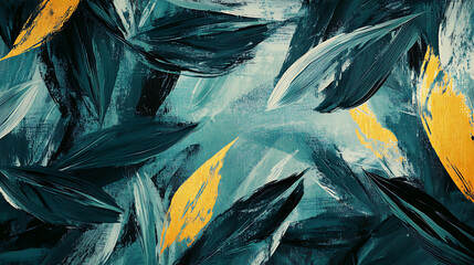 Obraz premium Abstract texture background of rough artist strokes with purple and blue oil paint on canvas