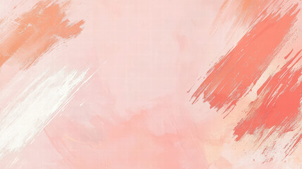 Abstract painted backdrop: The artful dance of brushes brings forth a harmonious blend of coral hues, evoking a sense of creativity and artistic expression. A versatile backdrop.