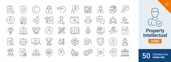 Property icons Pixel perfect. check, law, business,...	
