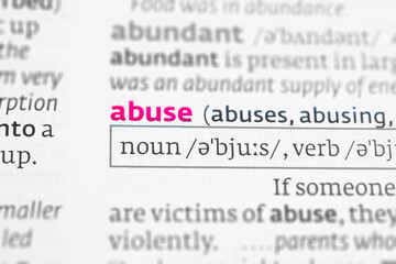 Definition of “abuse”. Explains misuse, maltreatment, harm, verbal/physical, dictionary meaning, negative behavior.
