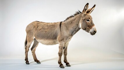 Fototapeta premium Mule on studio background 